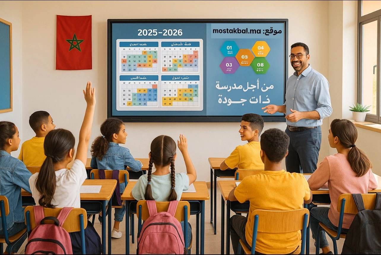 مقرر تنظيم السنة الدراسية 2025/2026 بالمغرب